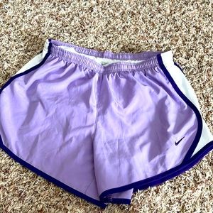 Youth XL Nike purple sporty shorts